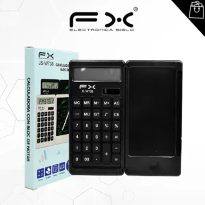 Calculadora con Bloc de notas JS-W738