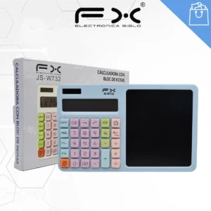 Calculadora con Bloc de notas JS-W732