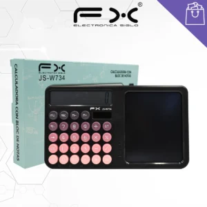 Calculadora con Bloc de notas JS-W734