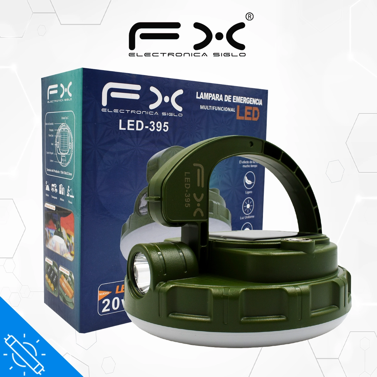 Lampara de Emergencia LED-395