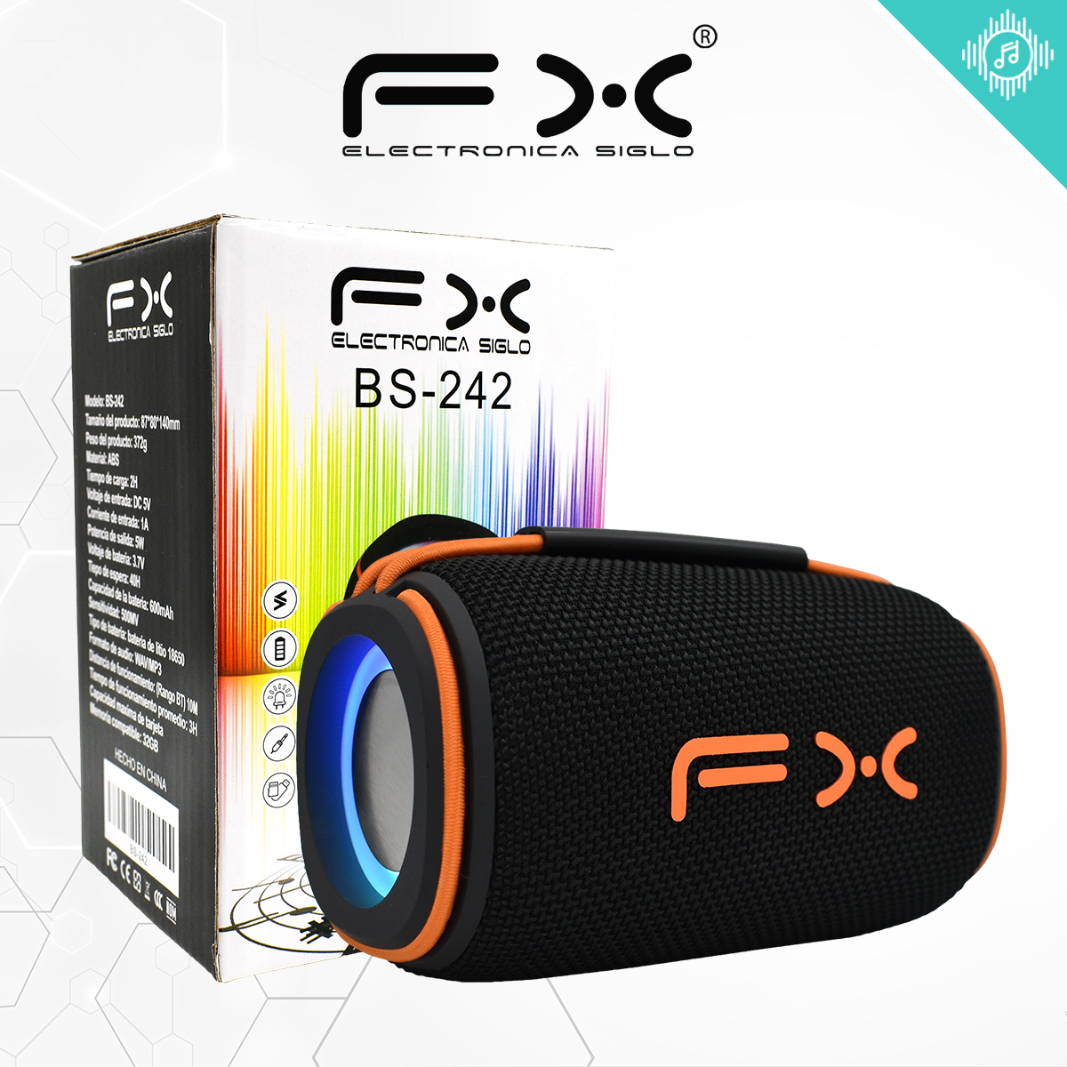 Bocina con Bluetooth BS-242