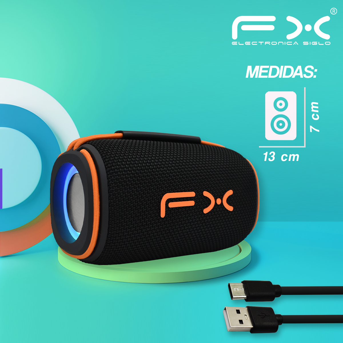 Bocina con Bluetooth BS-242 - Image 3