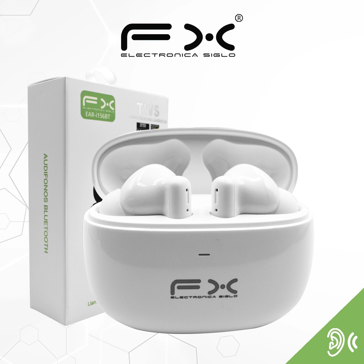 Audífonos Inalámbricos Bluetooth EAR-i156BT