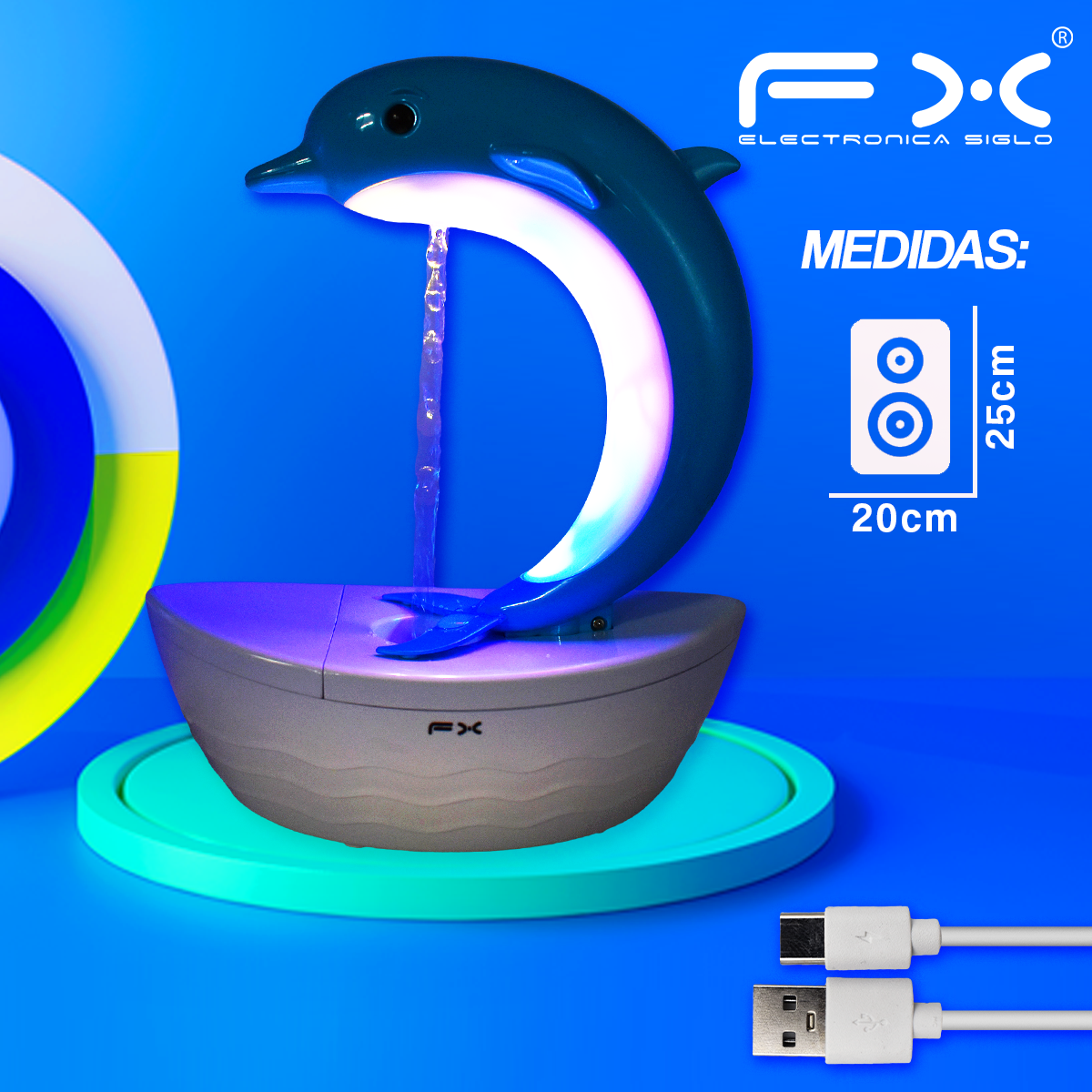 Bocina Bluetooth con Goteo Anti-Gravedad BS-W401 - Image 3