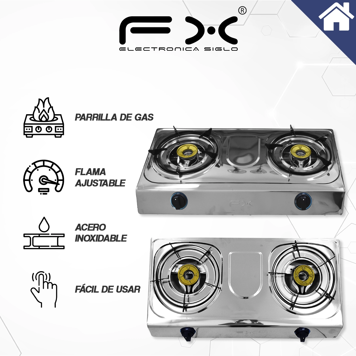 Estufa de Gas FX-0712 - Image 2