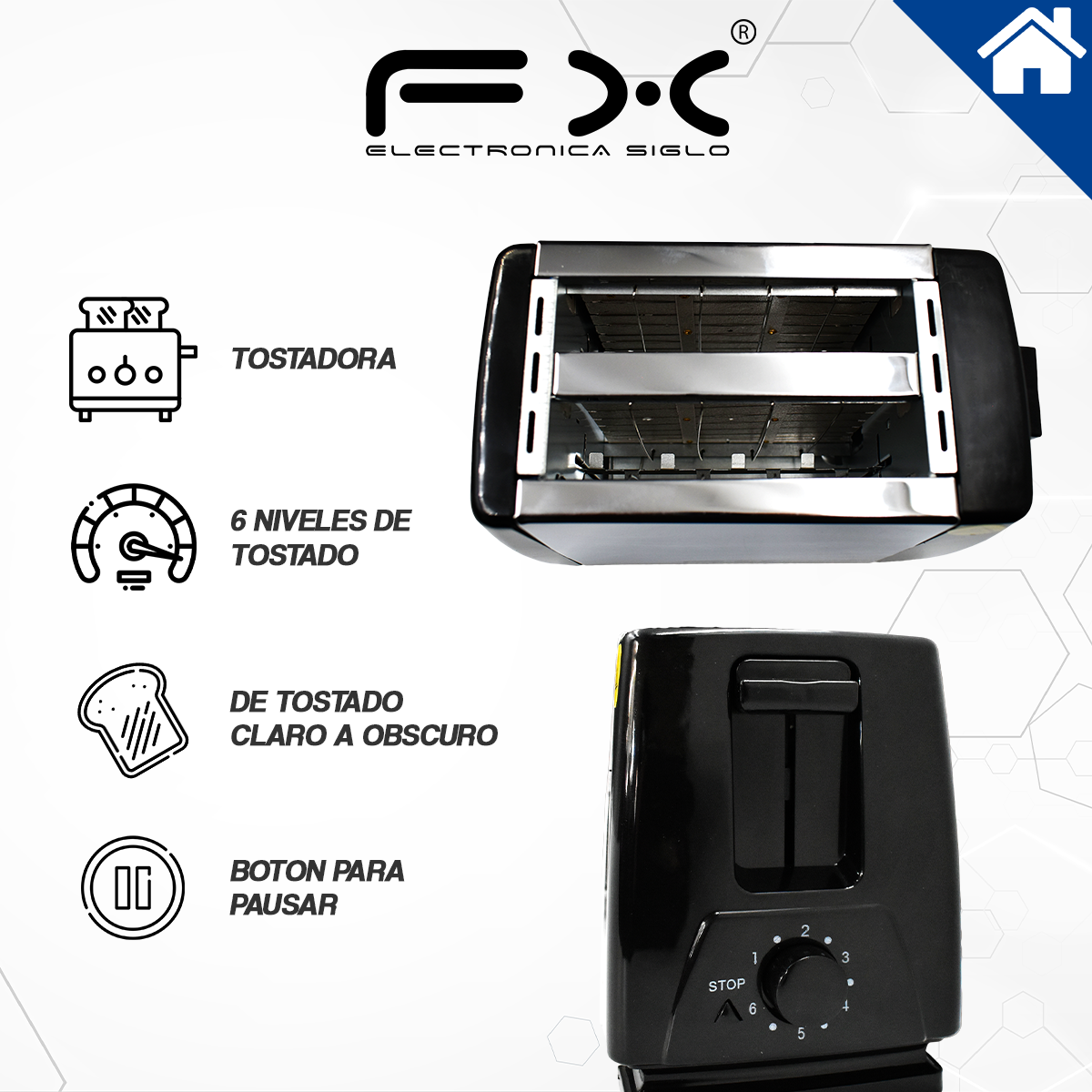 Tostadora FX-0825 - Image 2