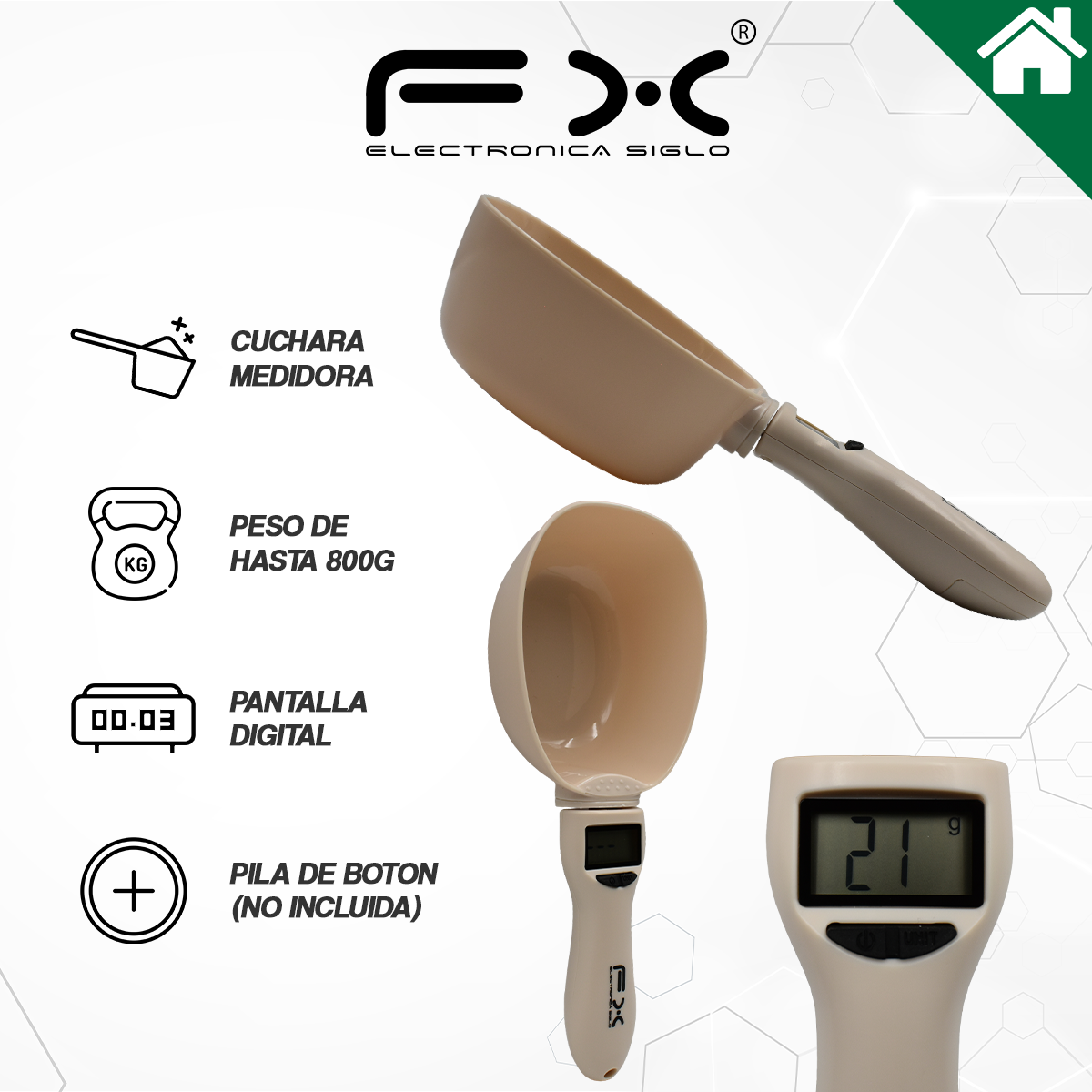 Cuchara Medidora FX-C282 - Image 2