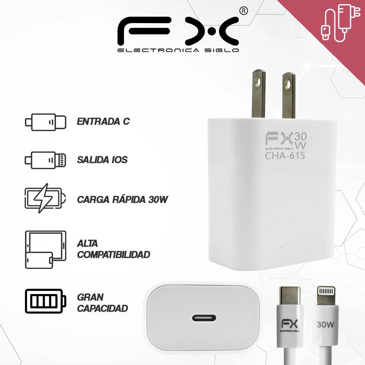 Cargador CHA-615 - Image 2