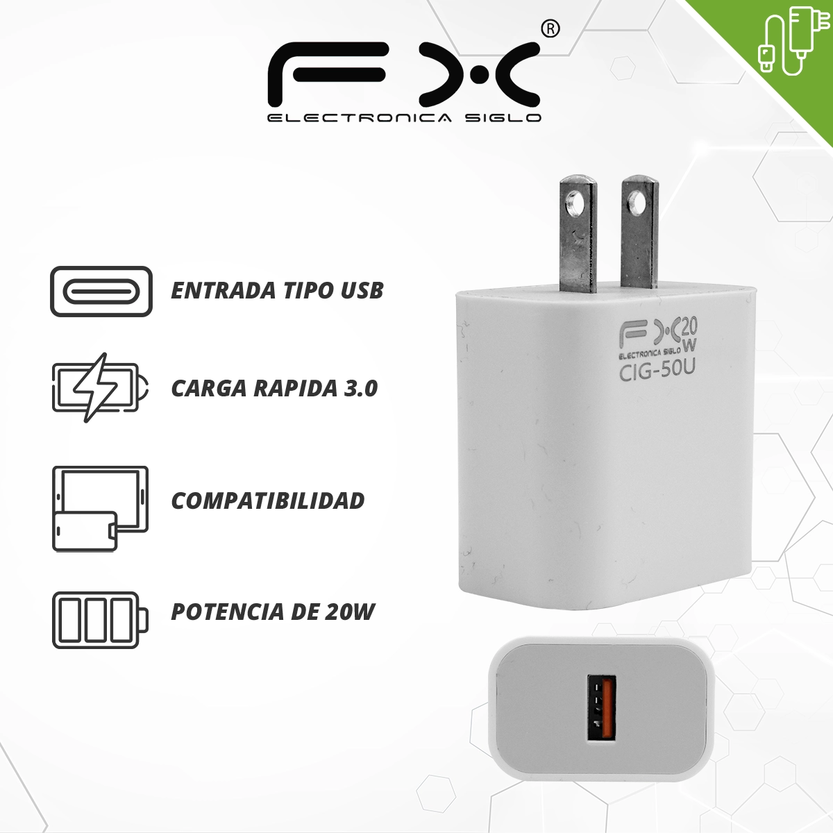 Base Cargador CIG-50U - Image 2