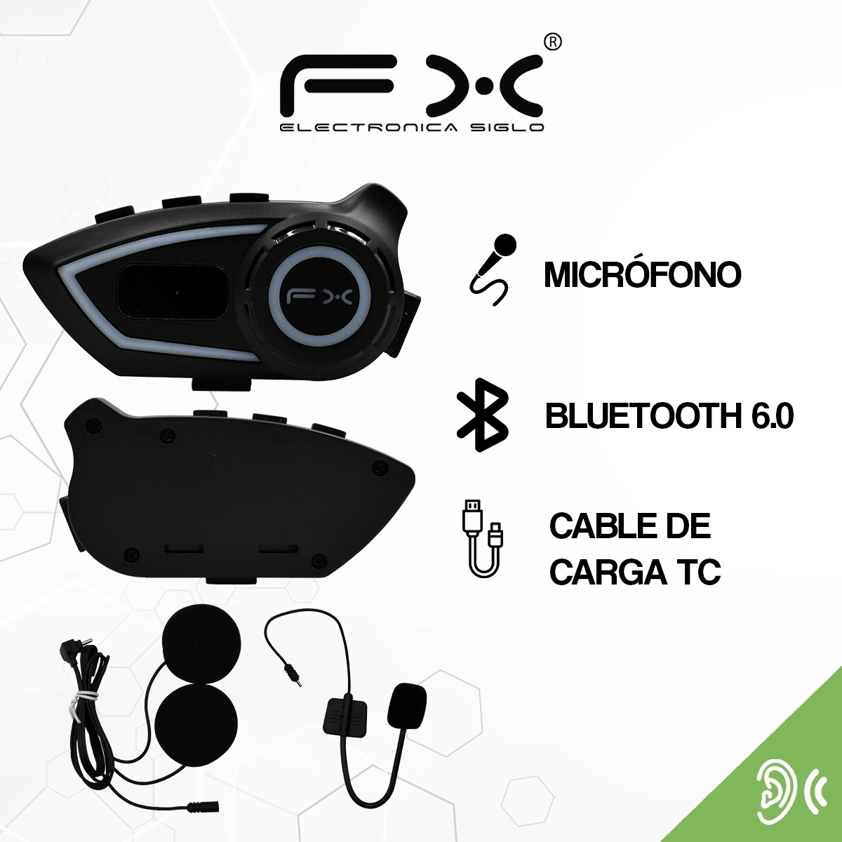 Audífonos Inalámbricos Bluetooth EAR-H71 - Image 2