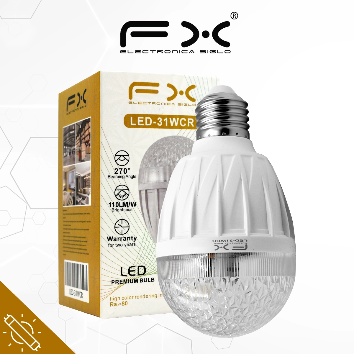 Foco LED-31WCR