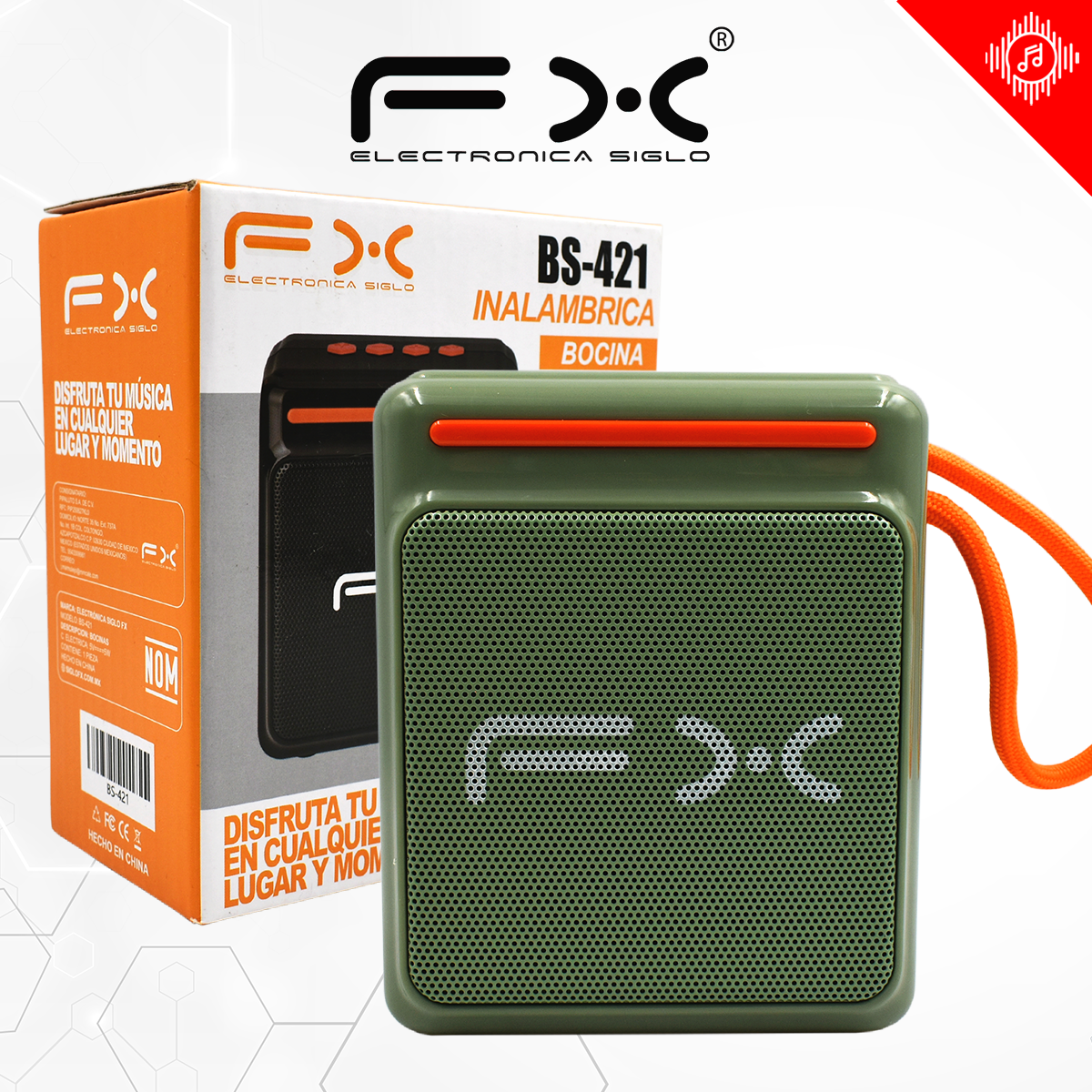 Bocina Bluetooth BS-421
