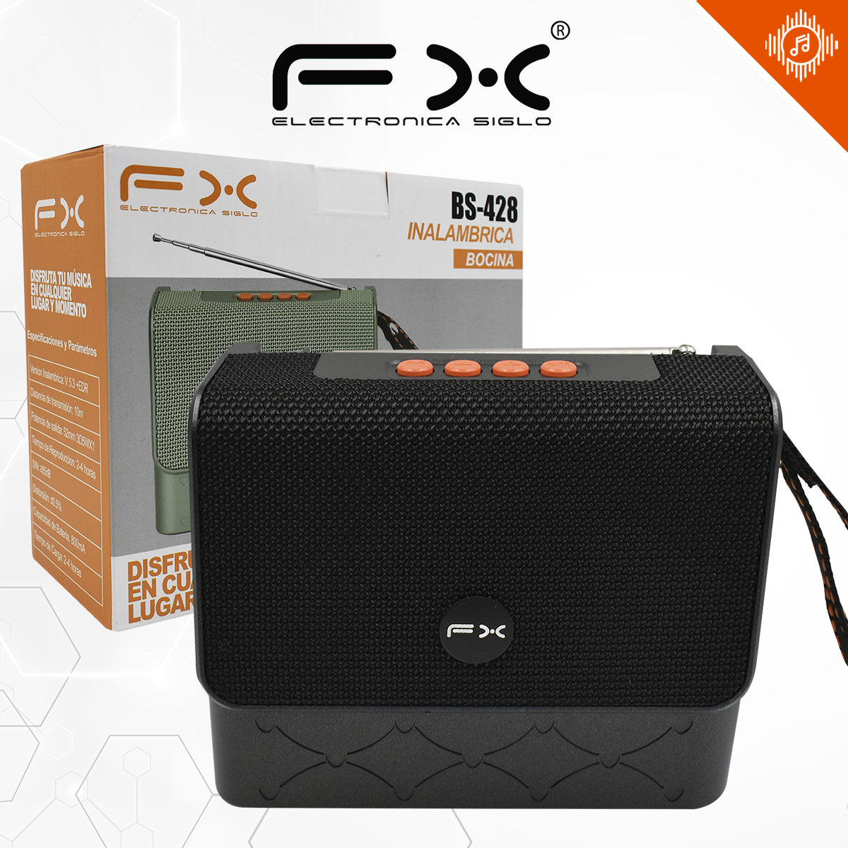 Bocina Bluetooth BS-428