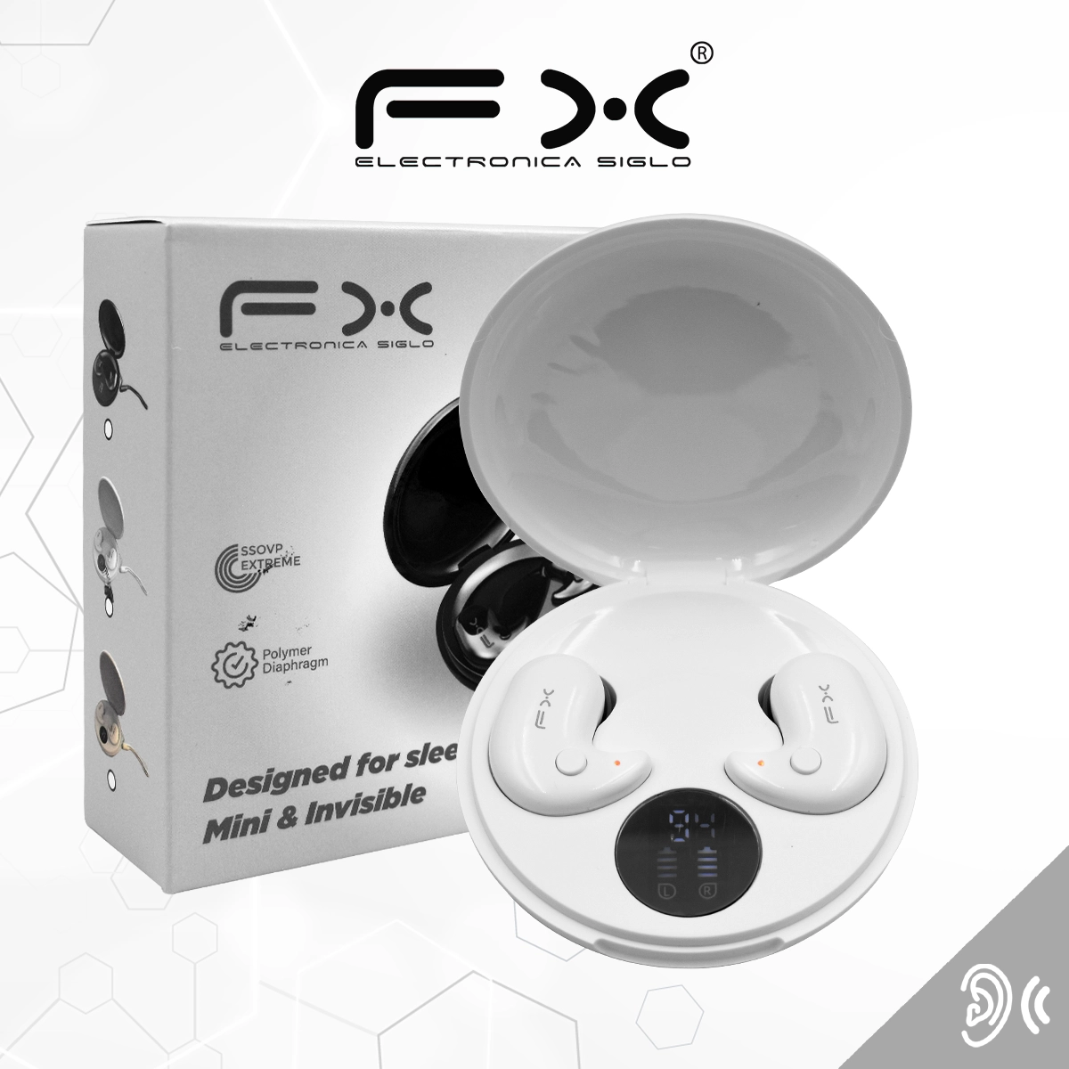 Audífono inalámbrico EAR-I102BT