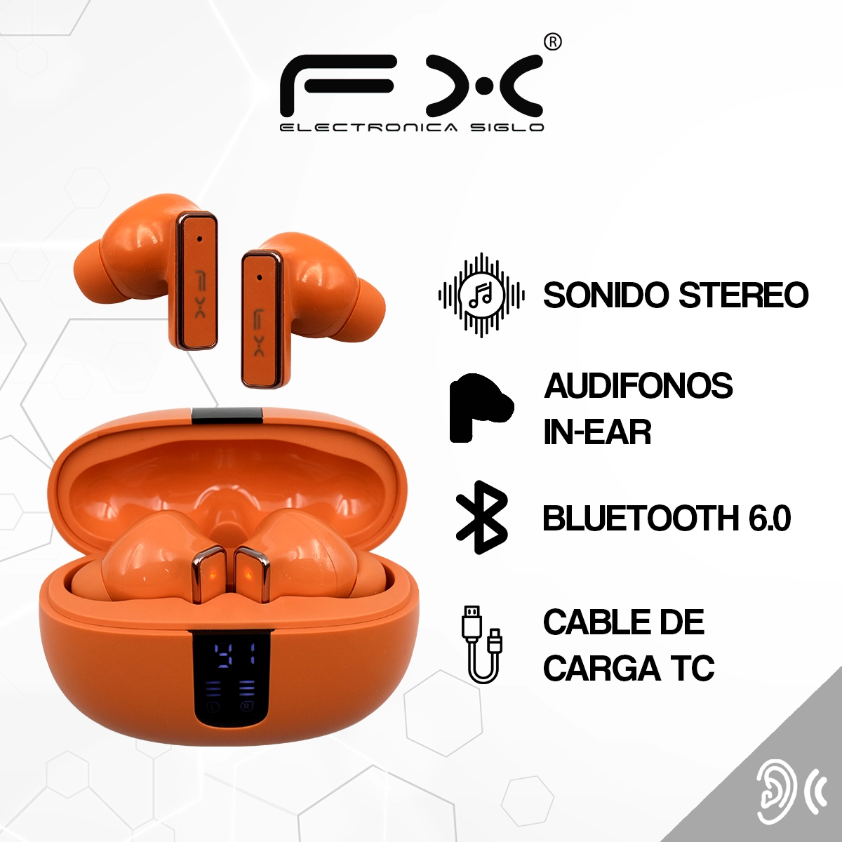 Audífono inalámbrico EAR-I26BT - Image 2