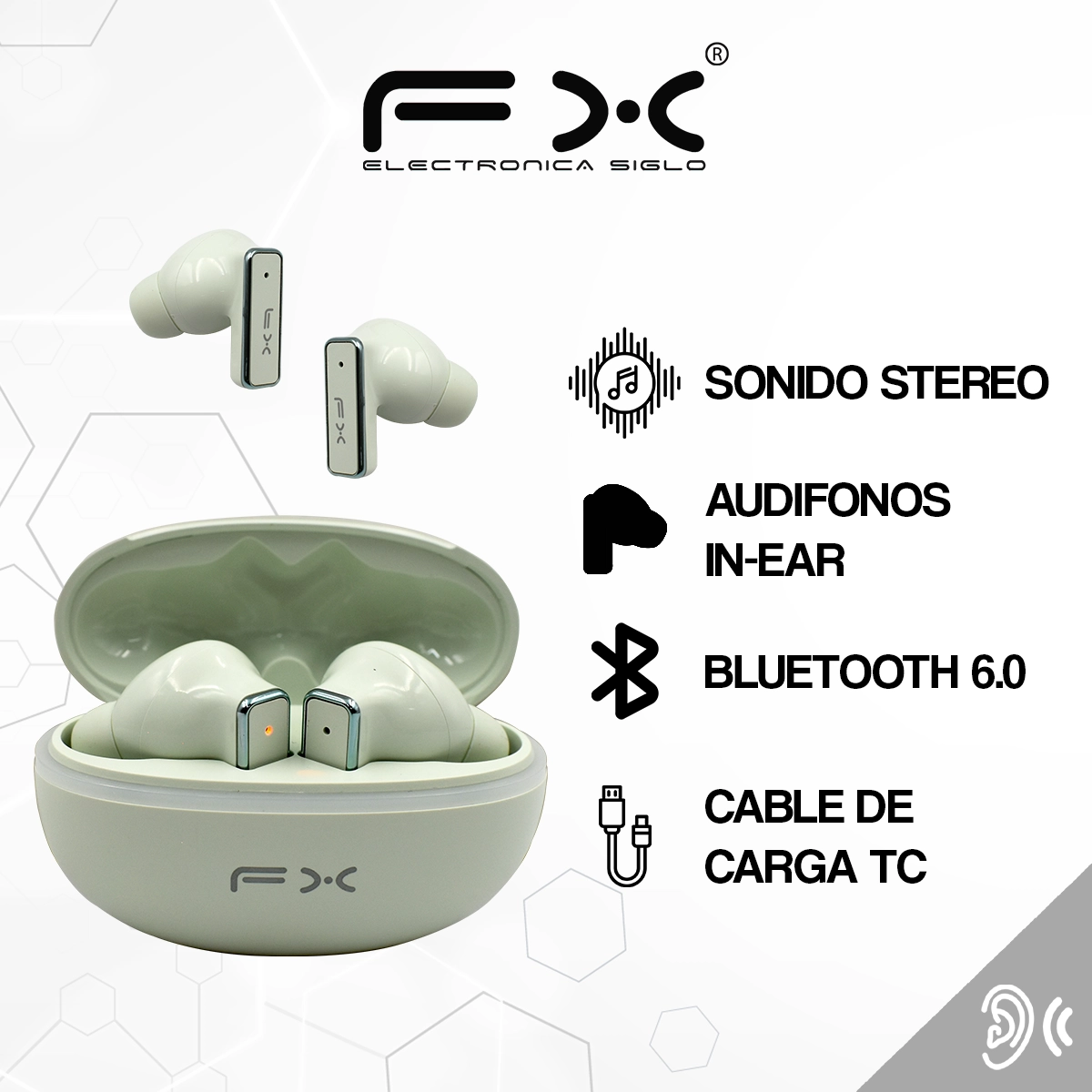 Audífono inalámbrico EAR-I29BT - Image 2