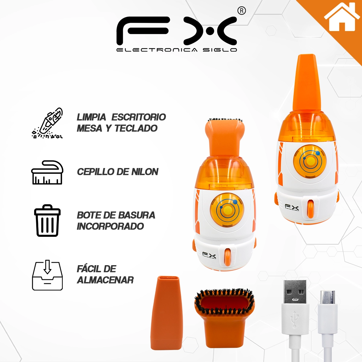 Aspiradora de Escritorio FX-D58 - Image 2