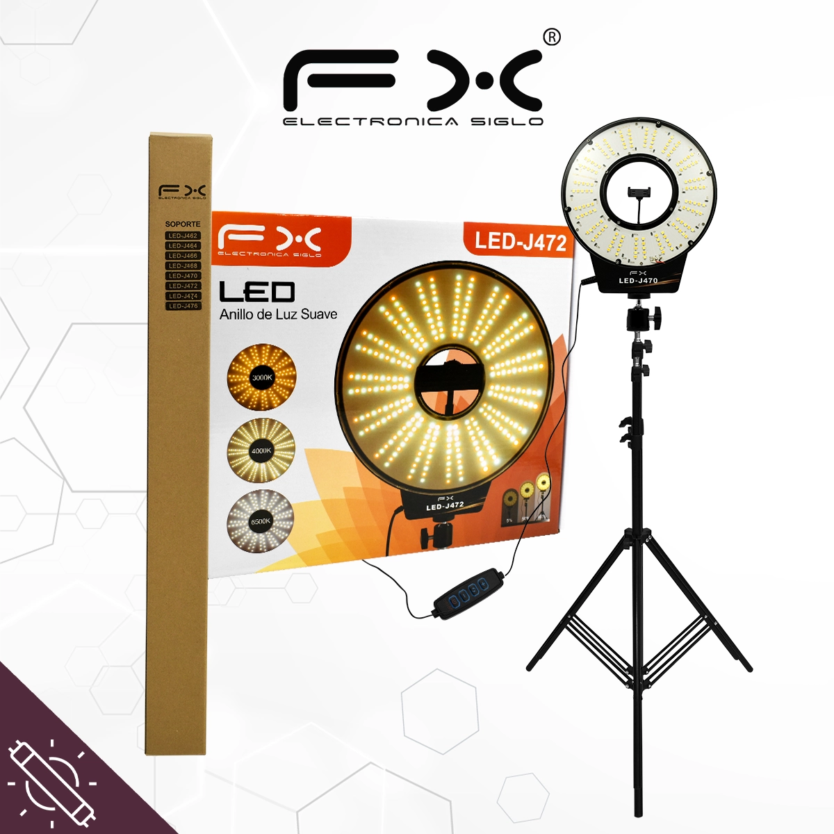 Aro de luz LED-J472
