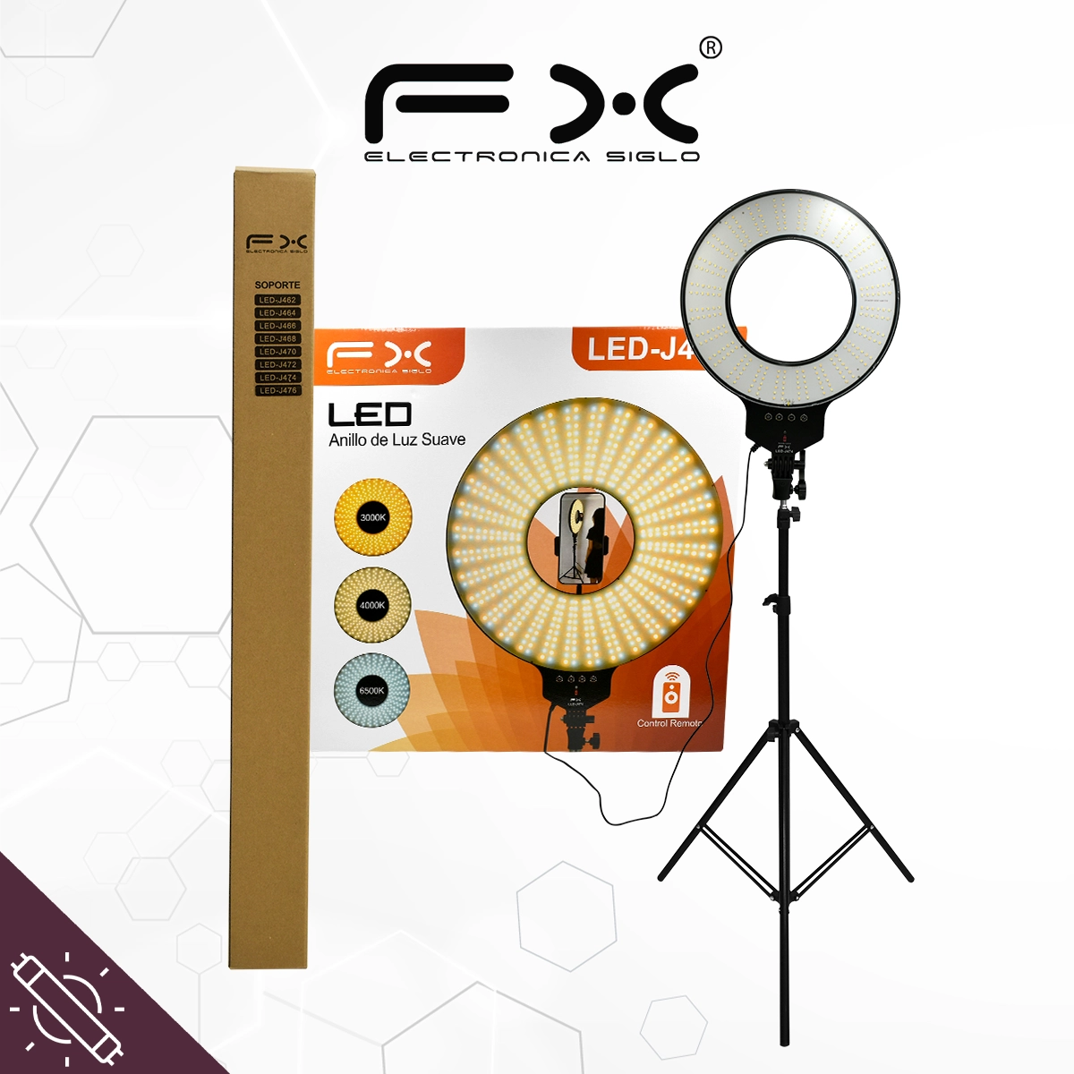 Aro de luz LED-J474
