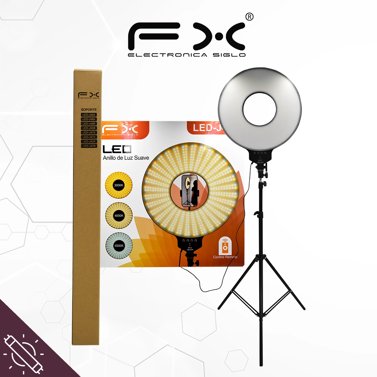 Aro de luz LED-J476