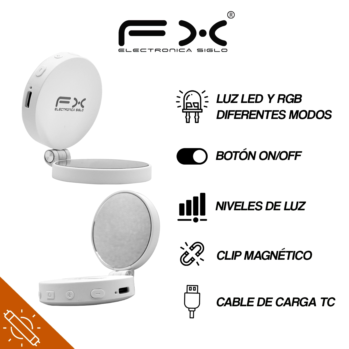 Lámpara clip LED-J539 - Image 2