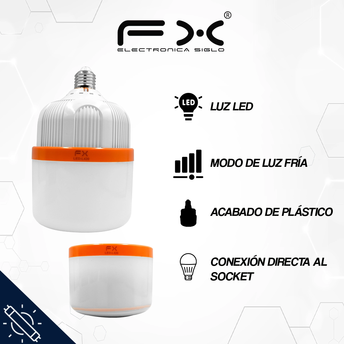 Lámpara de emergencia LED-L420 - Image 2