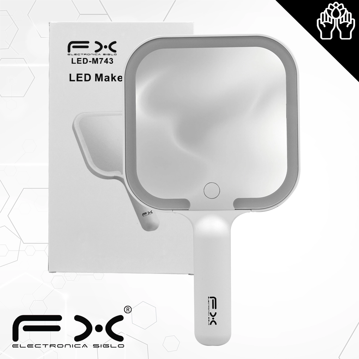 Espejo Led Portable LED-M743
