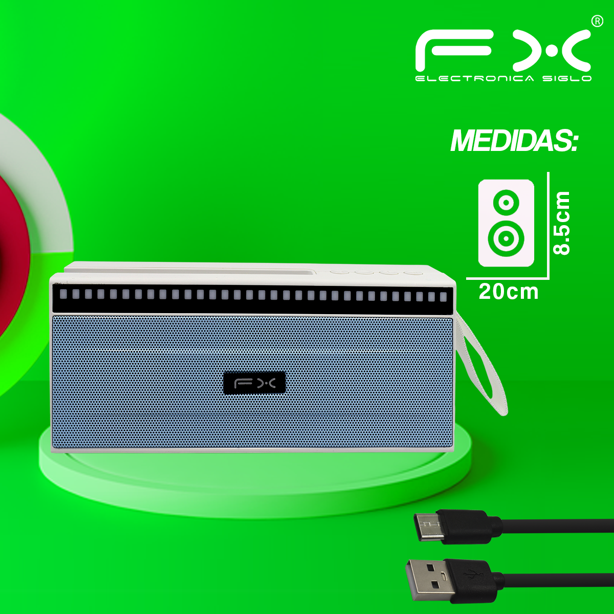 Bocina con Bluetooth BS-477 - Image 3