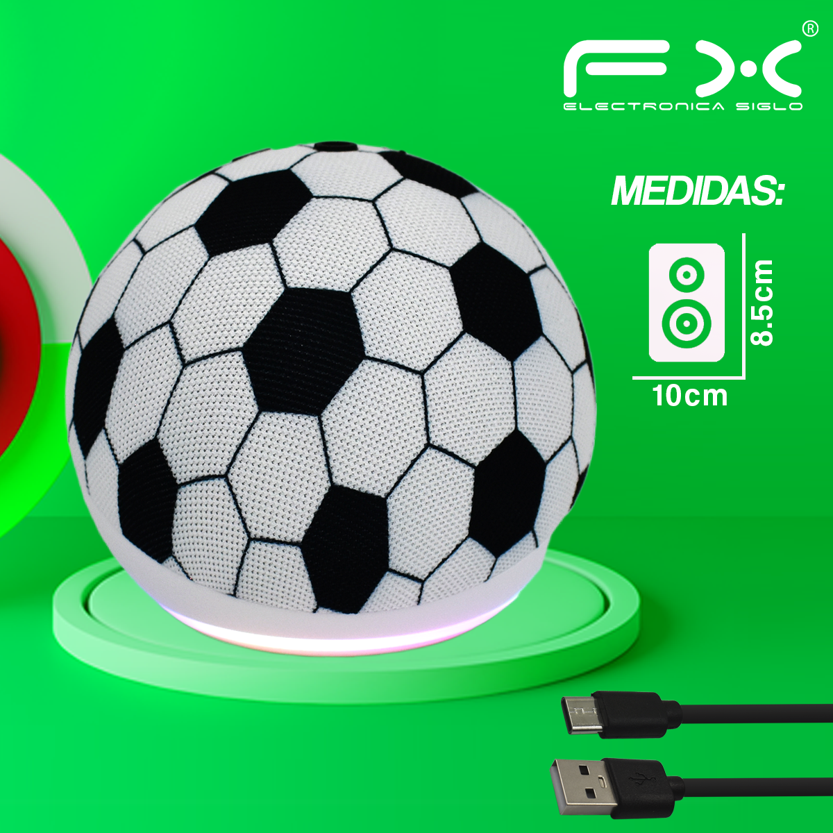 Bocina con Bluetooth BS-C138 - Image 3