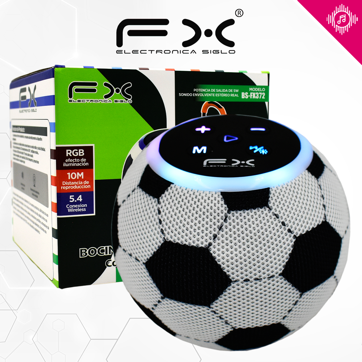 Bocina con Bluetooth BS-FX372