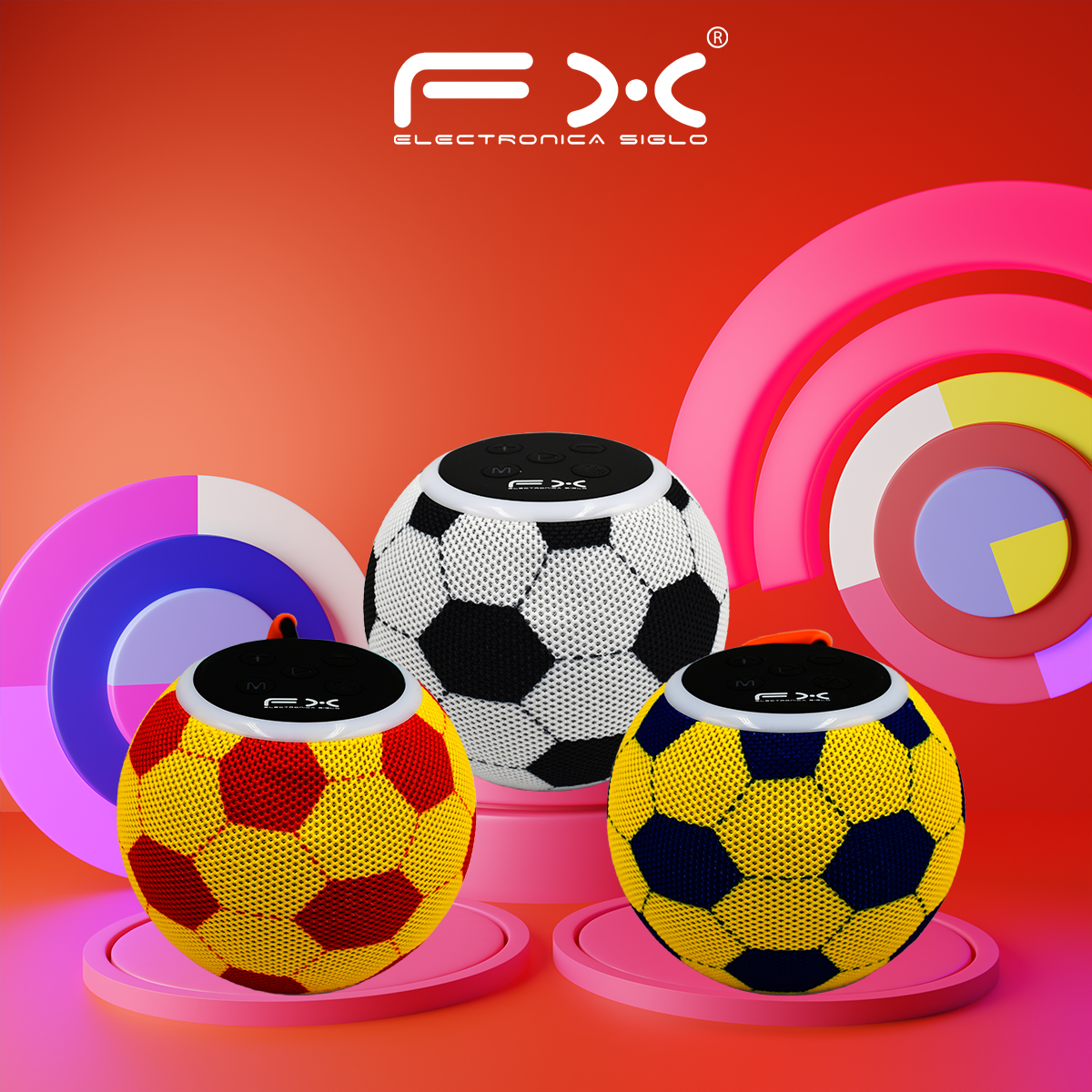Bocina con Bluetooth BS-FX372 - Image 4