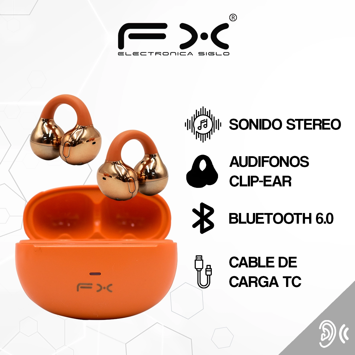 Audífono inalámbrico EAR-I67BT - Image 2