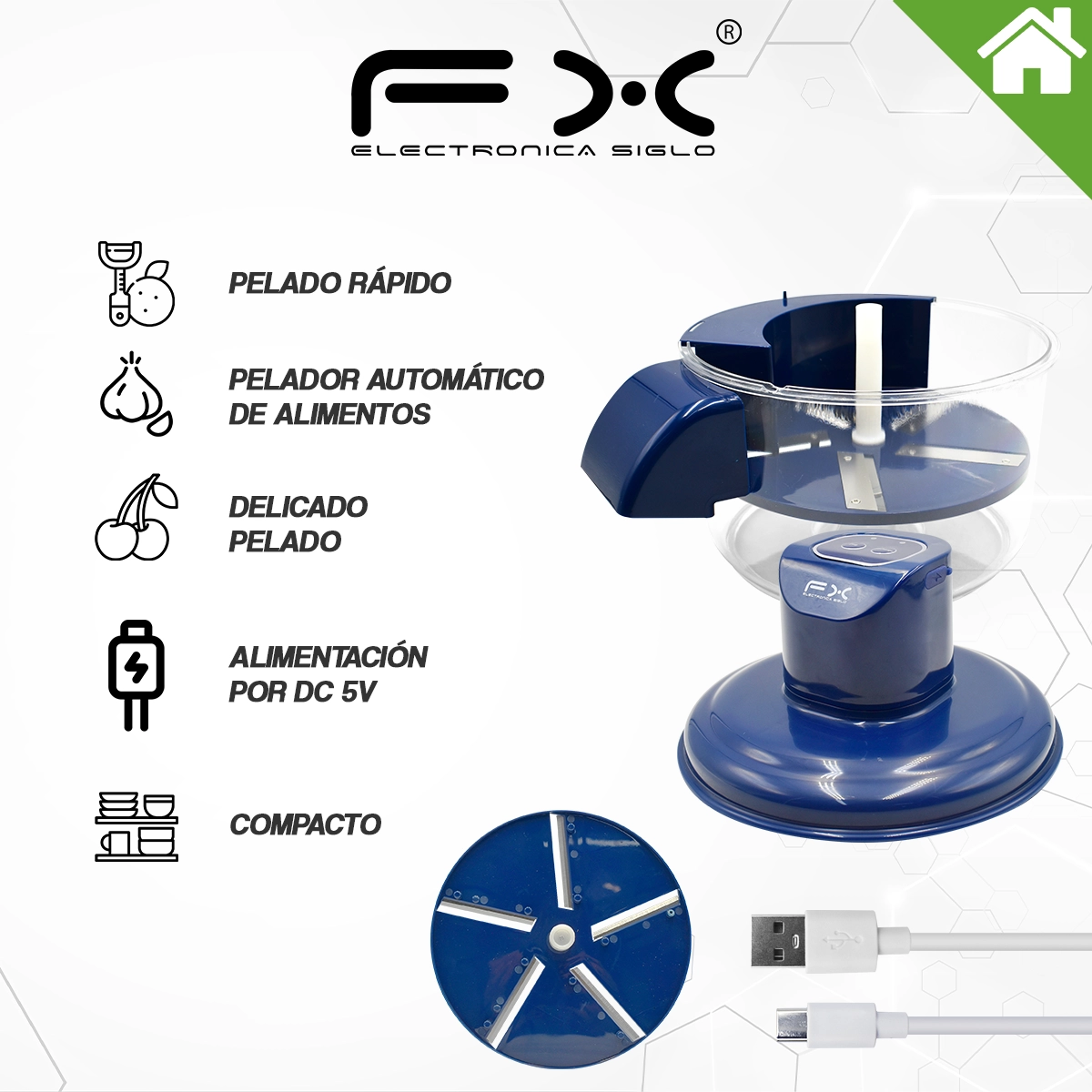 Pelador Automático FX-187 - Image 2