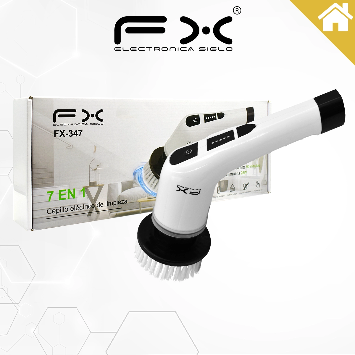 Cepillo Eléctrico FX-347