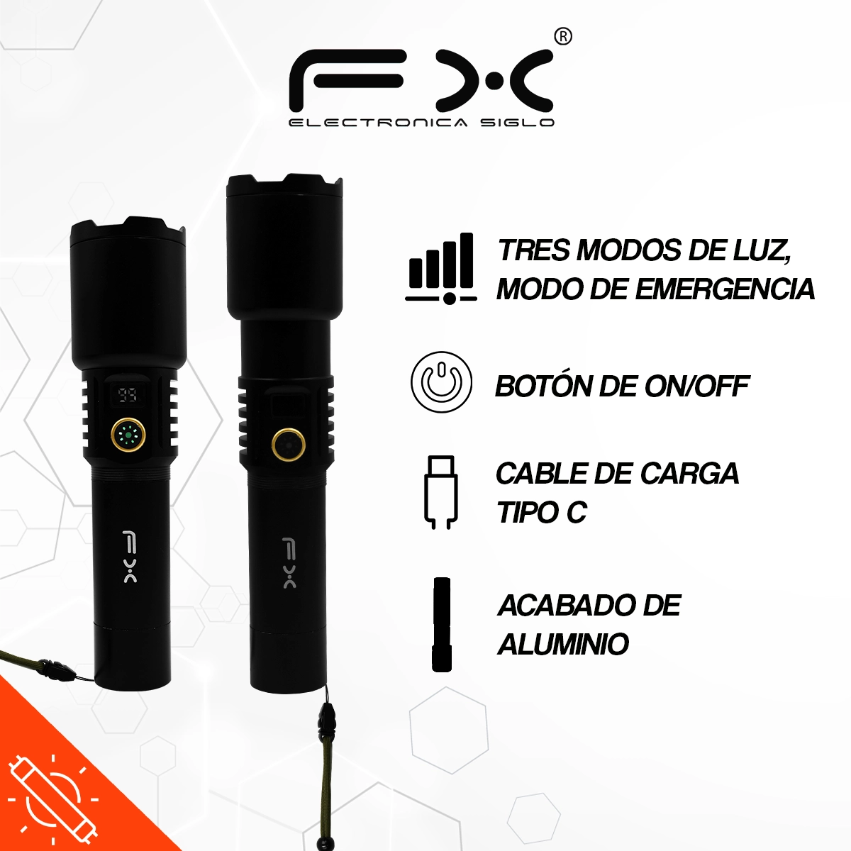 Lampara de Emergencia LED-154 - Image 2