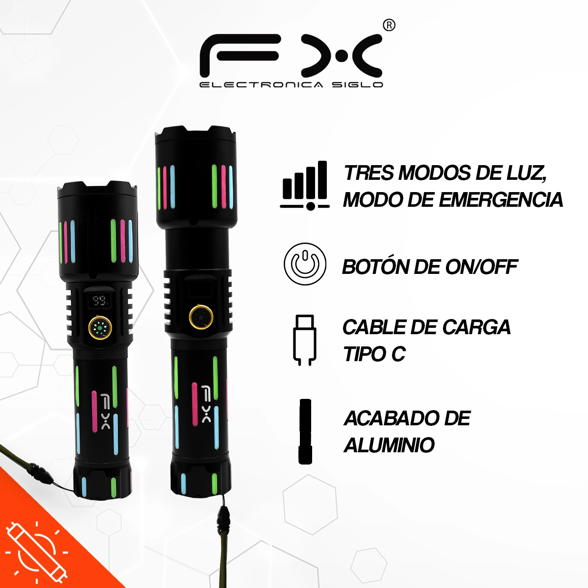 Lampara de Emergencia LED-156 - Image 2