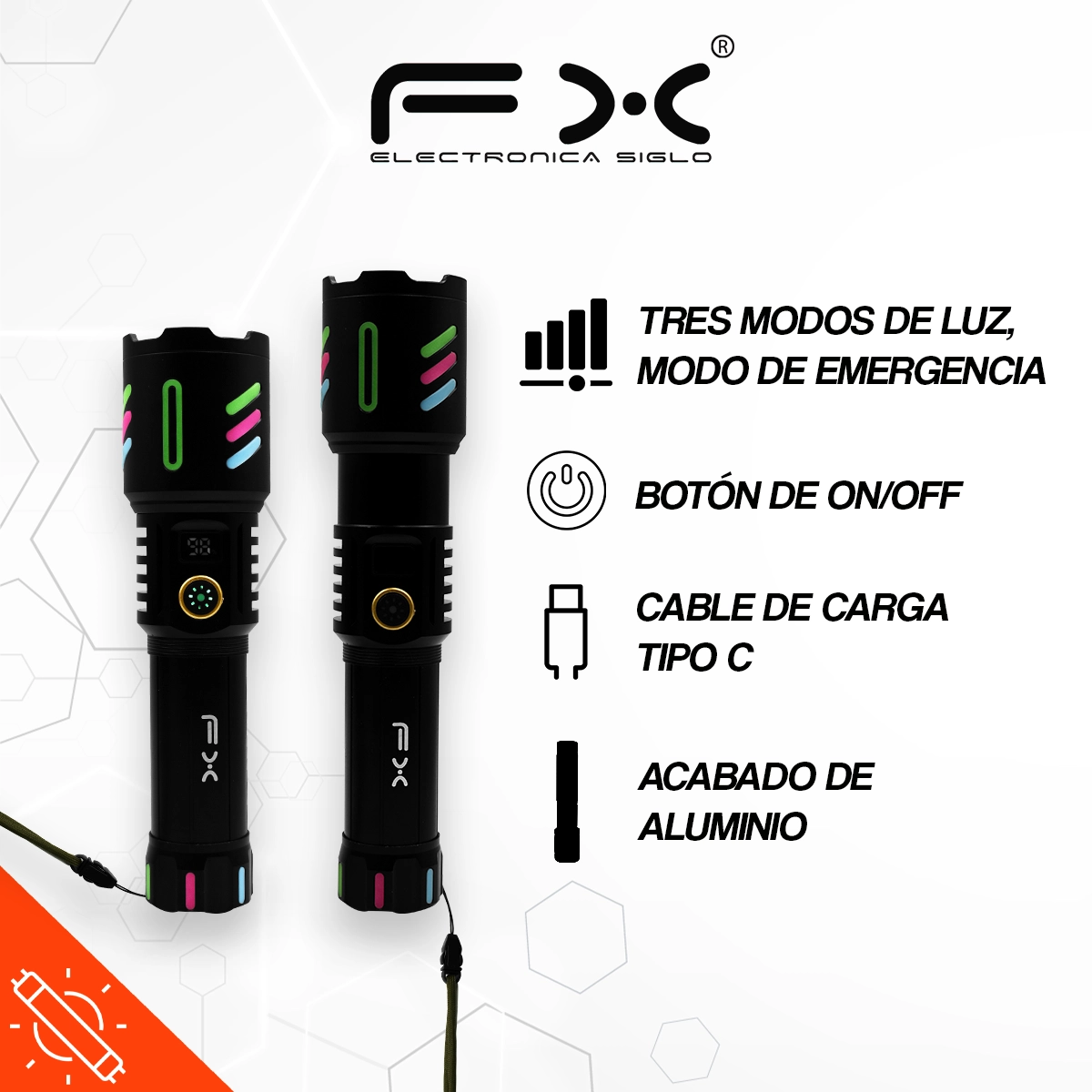 Lampara de Emergencia LED-158 - Image 2
