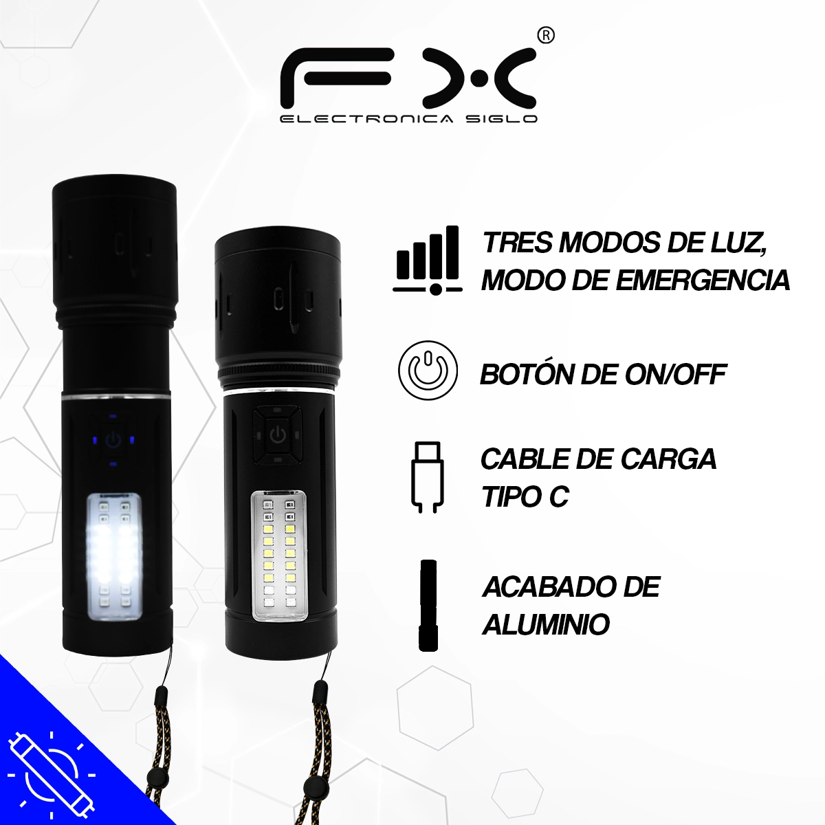 Lampara de Emergencia LED-169 - Image 2