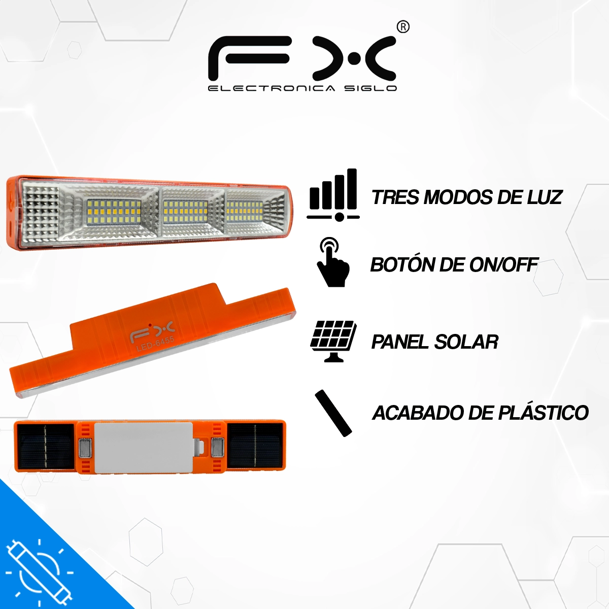 Lámpara de emergencia LED-6455 - Image 2