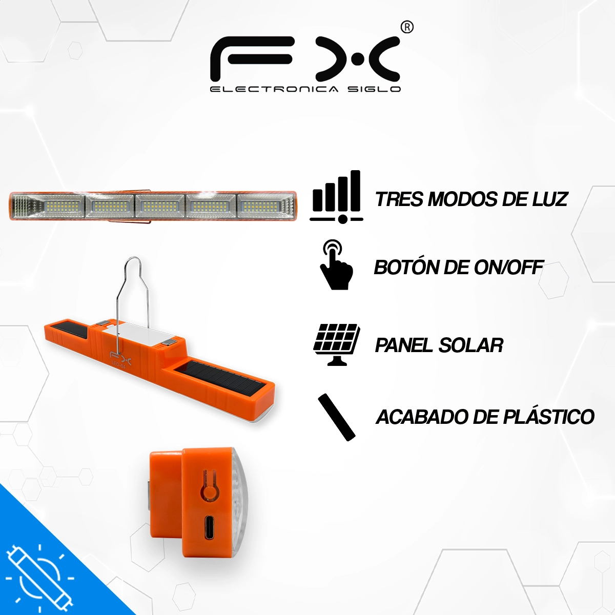 Lámpara de emergencia LED-6499 - Image 2