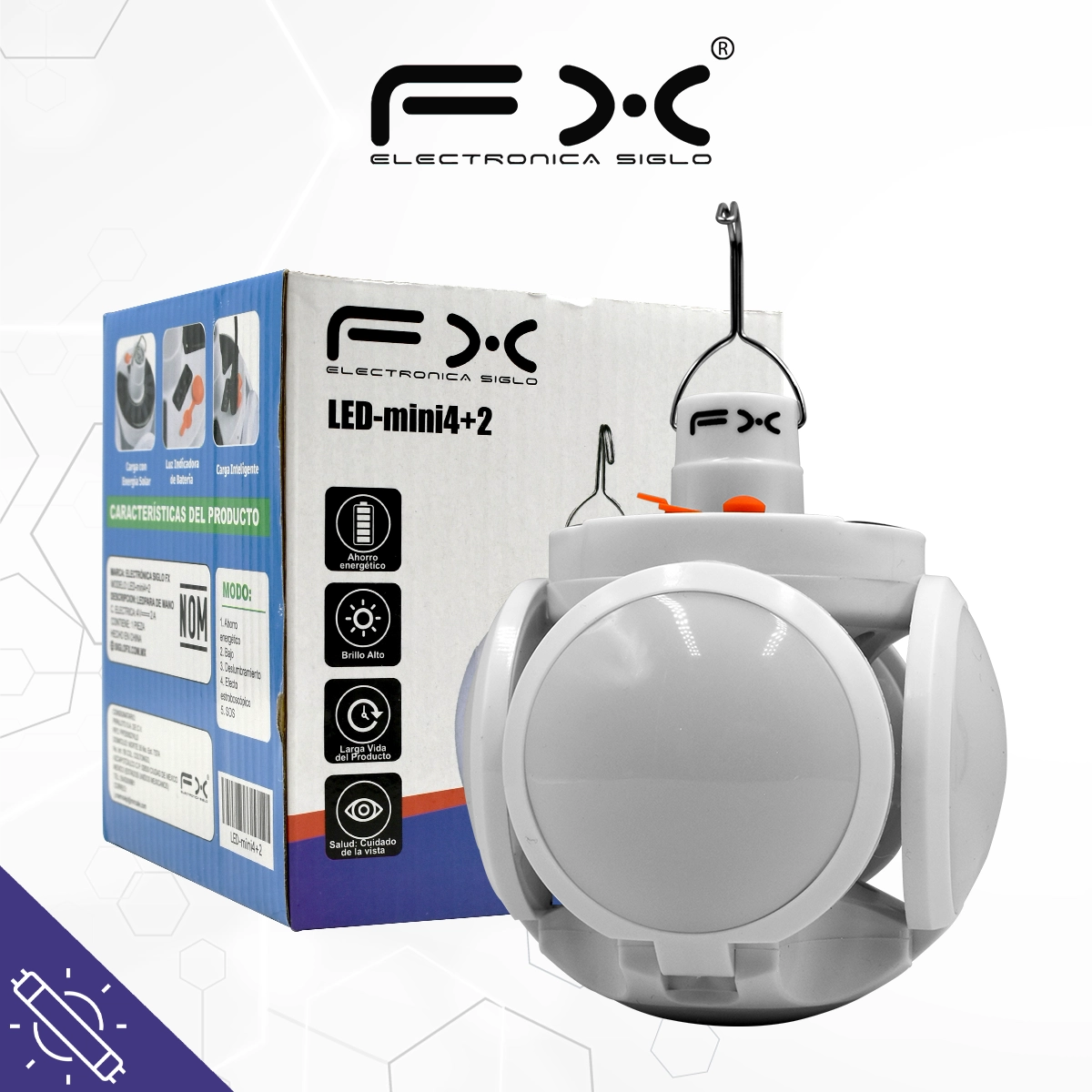 Foco LED-MINI4+2