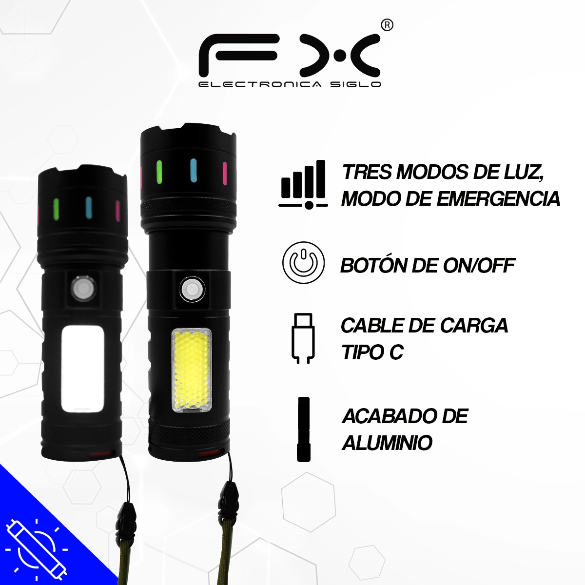 Lampara de Emergencia LED-167 - Image 2