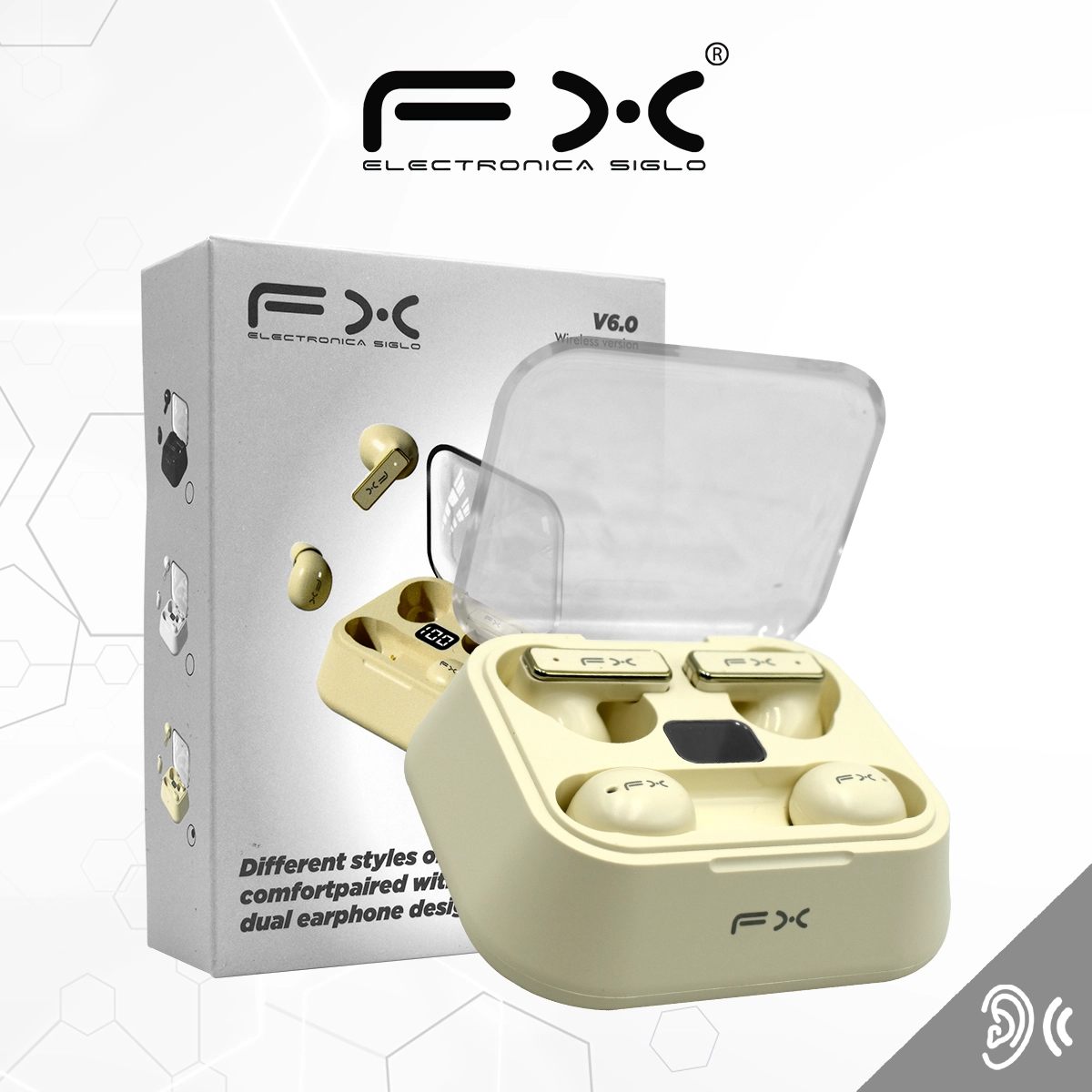 Audífono inalámbrico EAR-I21BT