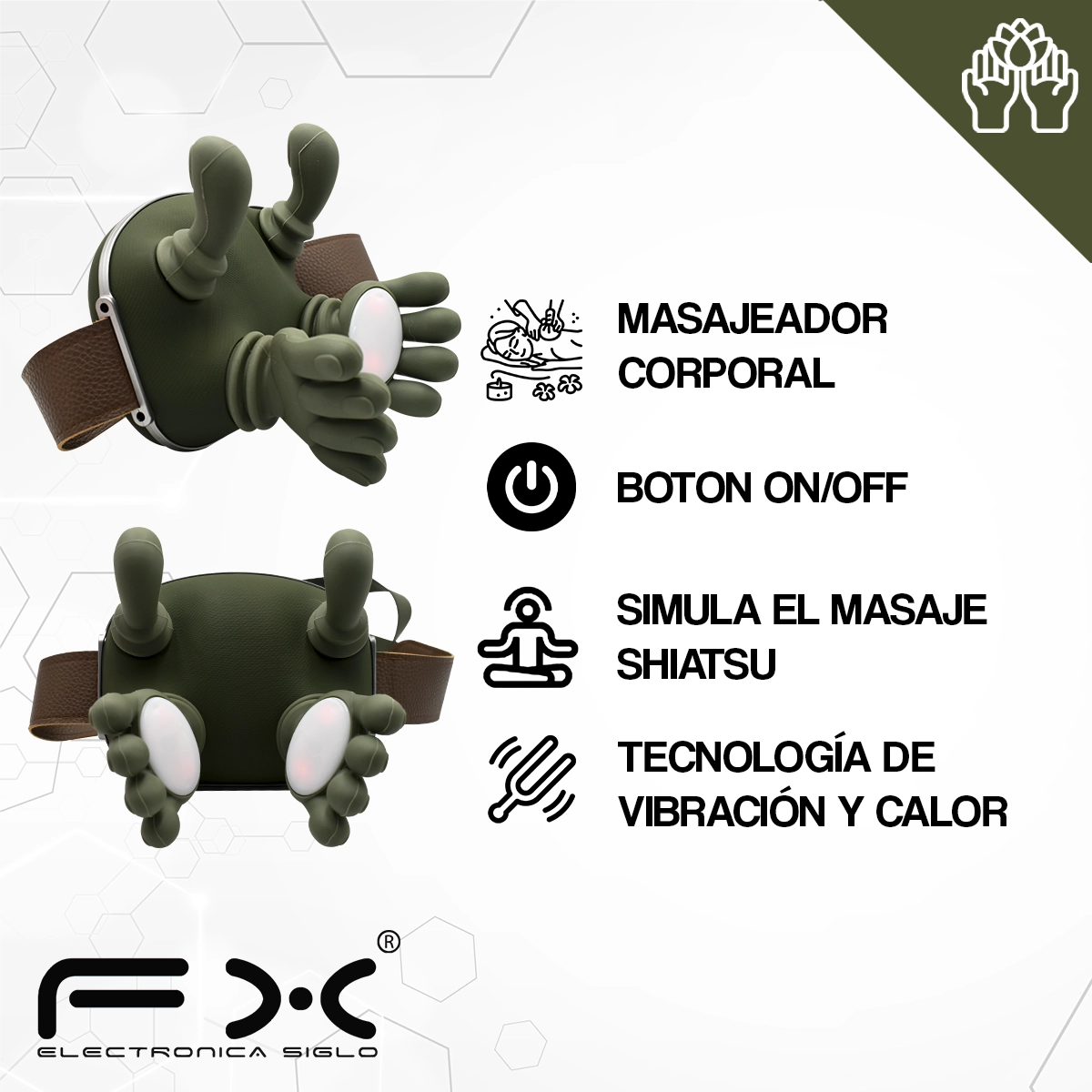 Masajeador Corporal FX-0141 - Image 2