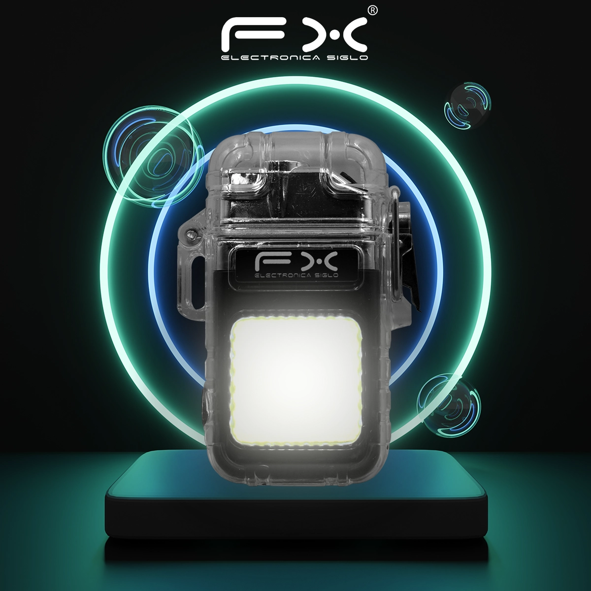 Lampara de Emergencia Clip LED-205 - Image 3